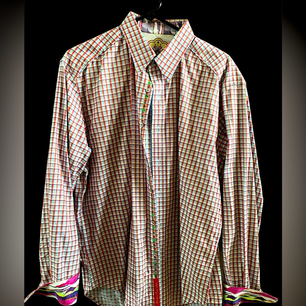 Robert Graham dress shirt size Large